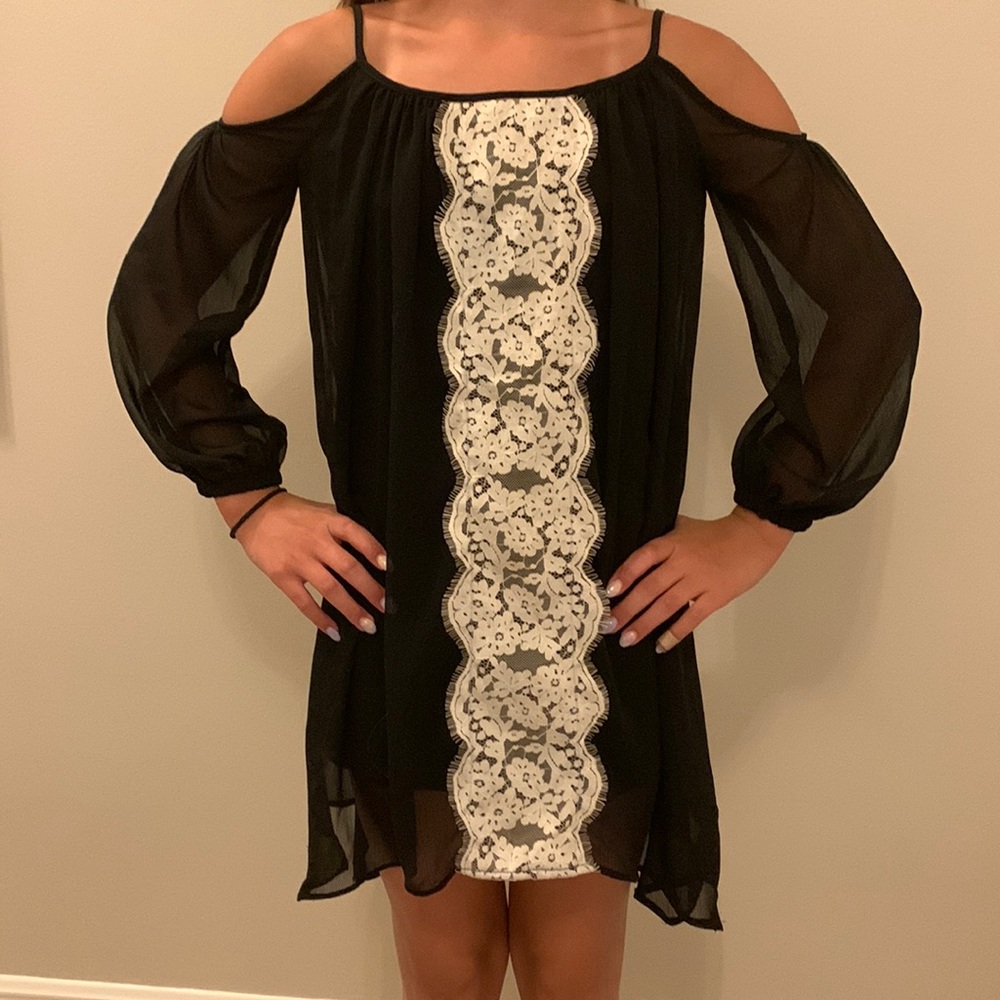 Bonnie Jean cold shoulder dress - size 10
